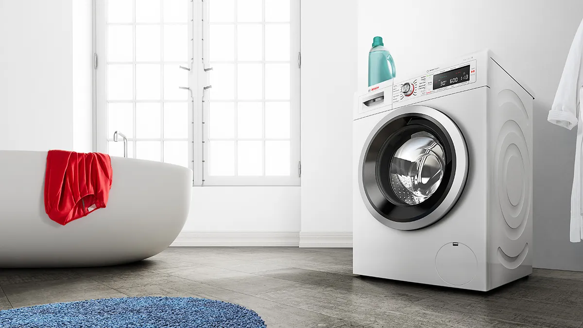 Quiet washing machines