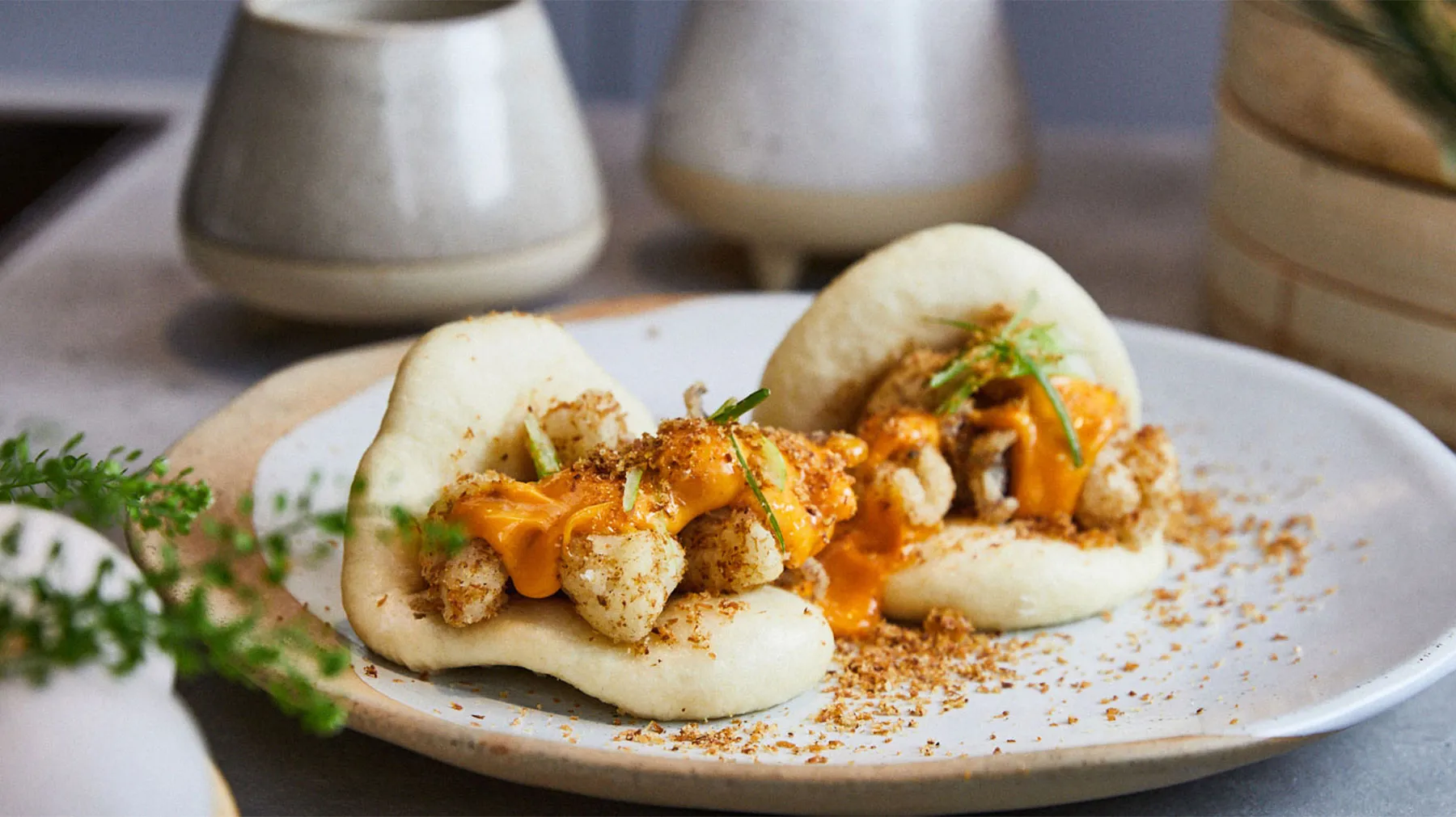 Crispy Calamari Bao