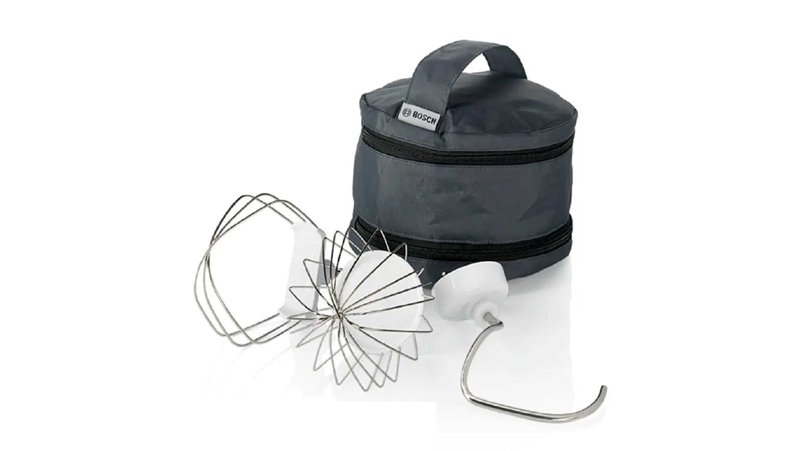 工具/刀片簡單收納，收納包可藏於攪拌碗中，節省儲存空間。