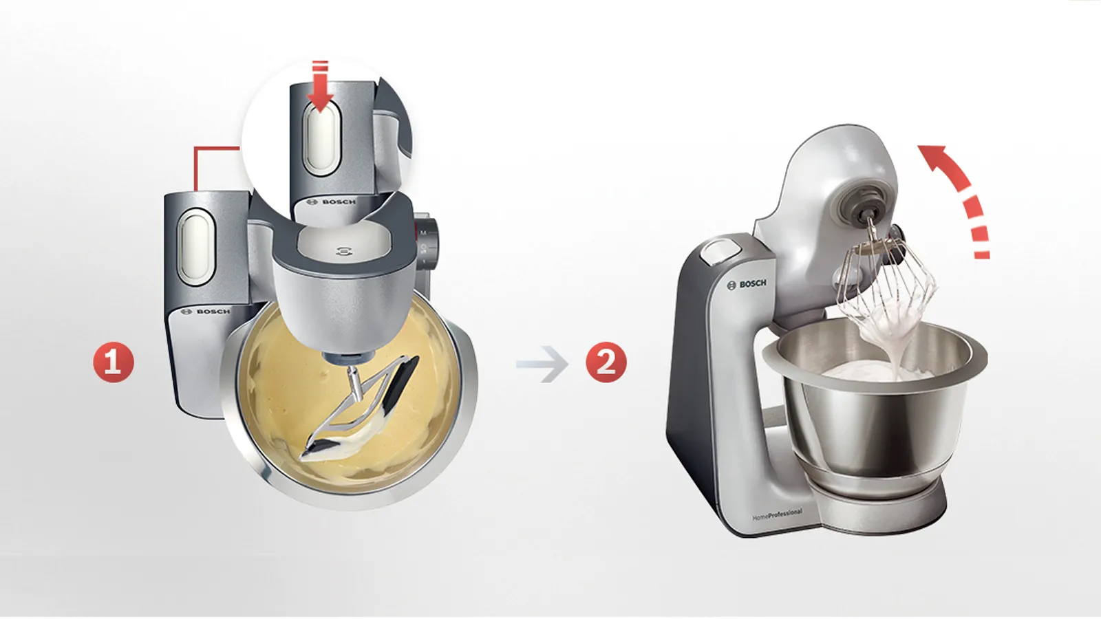 一鍵抬起多功能臂，操作簡單，方便替換工具