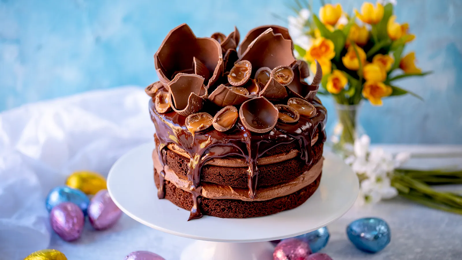 Chocolate Mousse Easter Cake