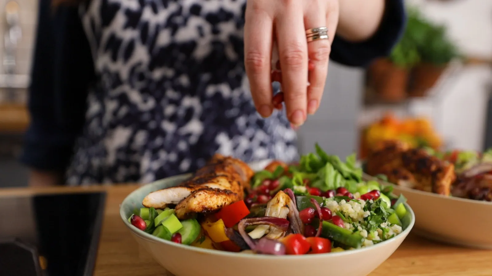 Cajun Chicken Buddha Bowl