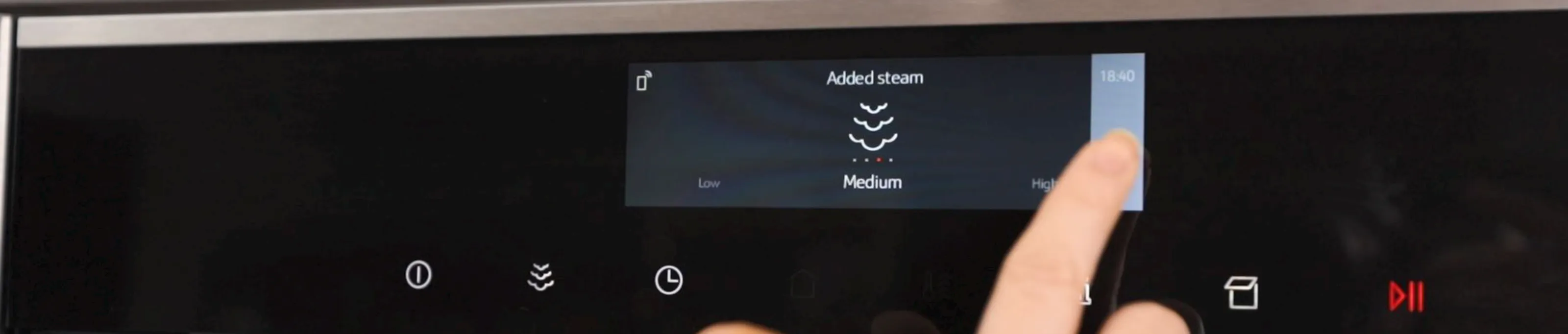 We suggest: NEFF Vario Steam
