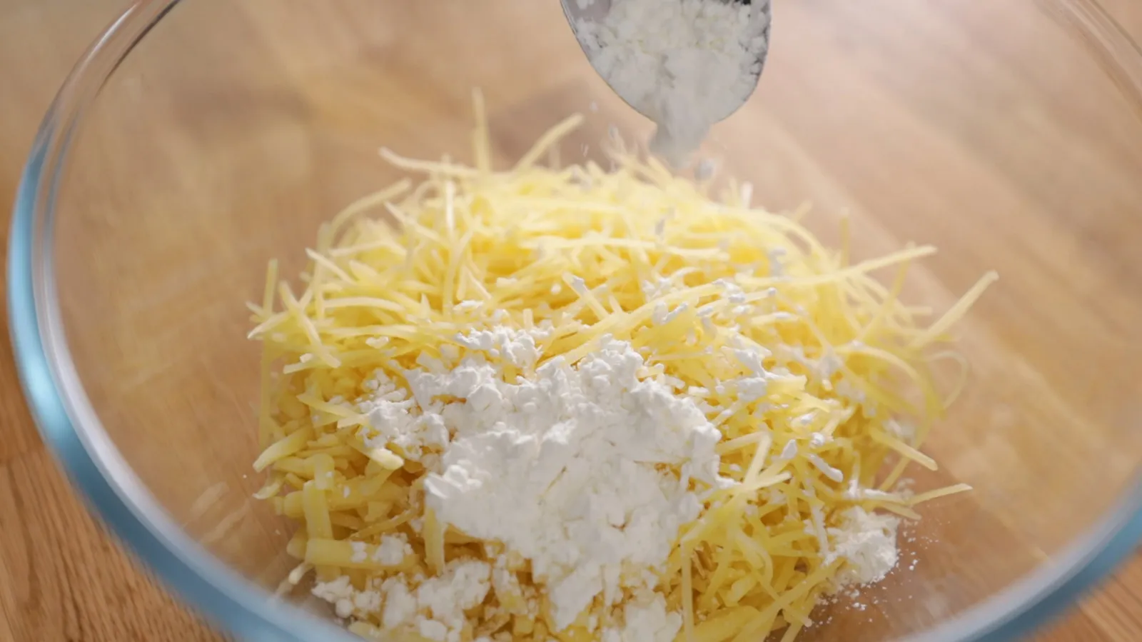 Ingredients to be mixed in a bowl
