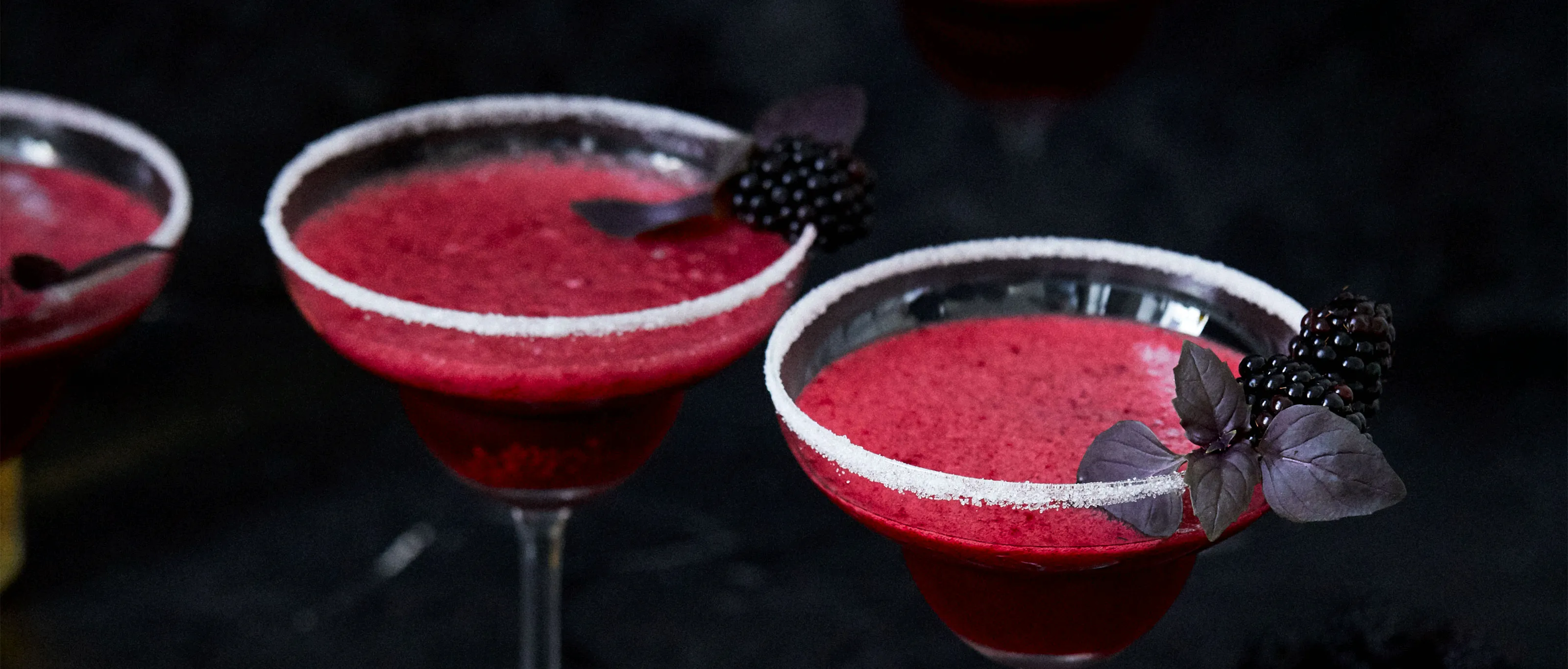Halloween Blackberries Margarita