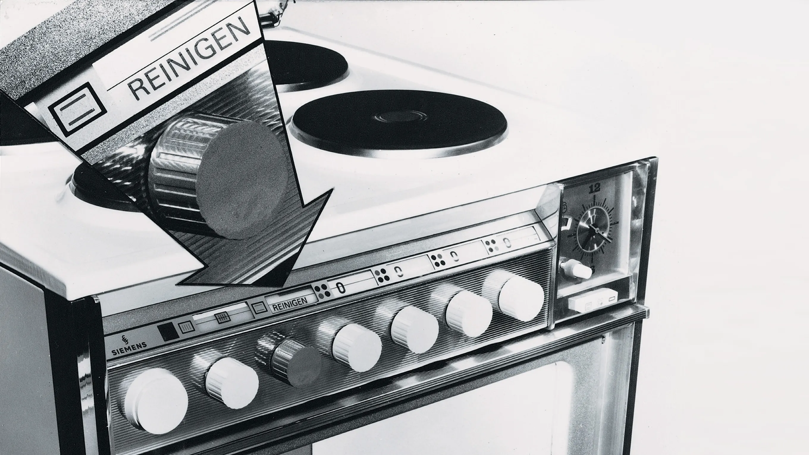 Vintage audio equipment with record player, radio, and control knobs.