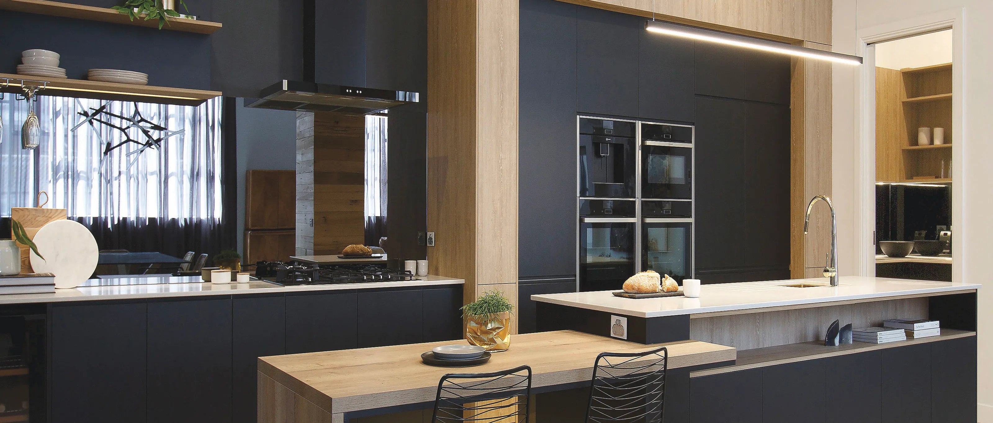 Art Deco Industrial Kitchens with NEFF