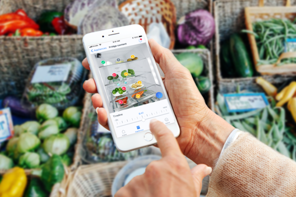 Home Connect uygulaması yardımıyla yiyeceklerin buzdolabında muhafaza edilmesi