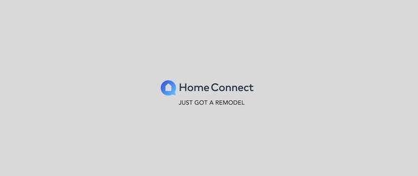 Home connect icon  gray background with punchline "just got a remodel"