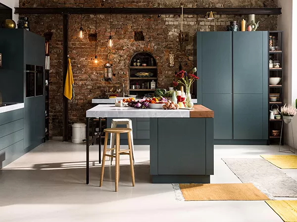Cucina in stile loft
