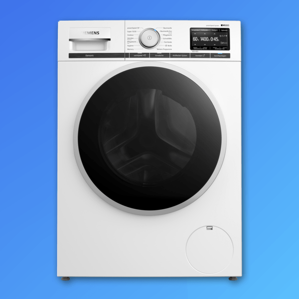 Das Produktbild zeigt eine Waschmaschine.