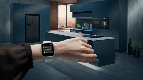 Monitor or control your kitchen appliances via Home Connect on your Apple Watch ®