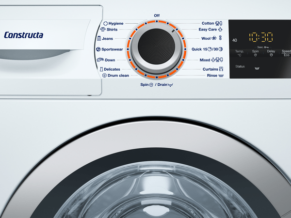 הכירו את התכנית המהירה QUICK15/30 במכונת הכביסה - קונסטרוקטה 