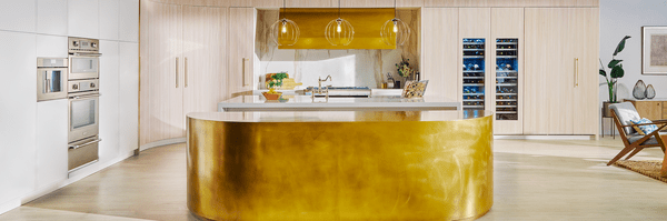 thermador professional collection gold kitchen lifestyle