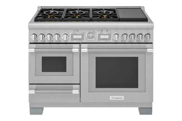 Thermador 48 Inch Slide In Ranges With Steam Oven and Induction