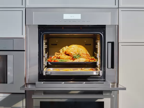 Thermador Steam Ovens Whole Turkey Inside Oven 