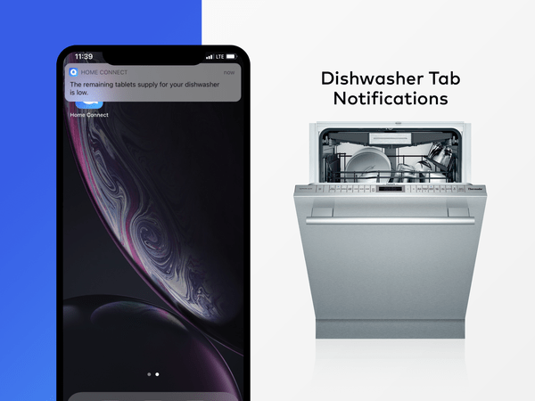 Thermador Dishwasher With Home Connect and app details