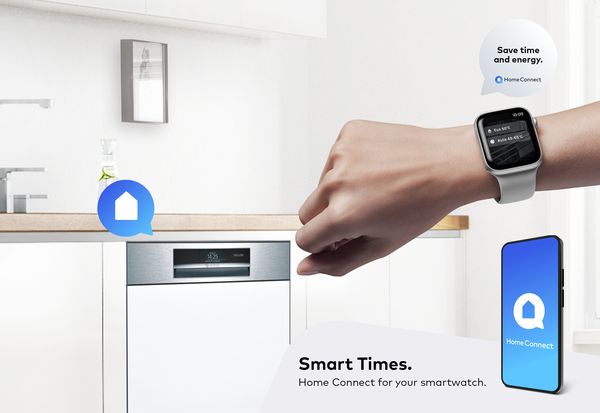 透過Apple Watch ®上的Home Connect監控您的家電