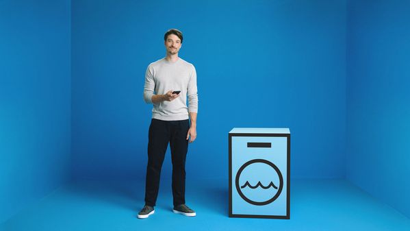 Home Connect Smarte Hausgeräte Waschmaschinen-Demo