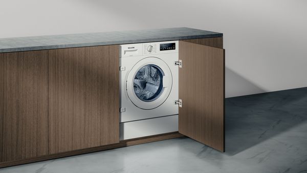 Integrated washing machines