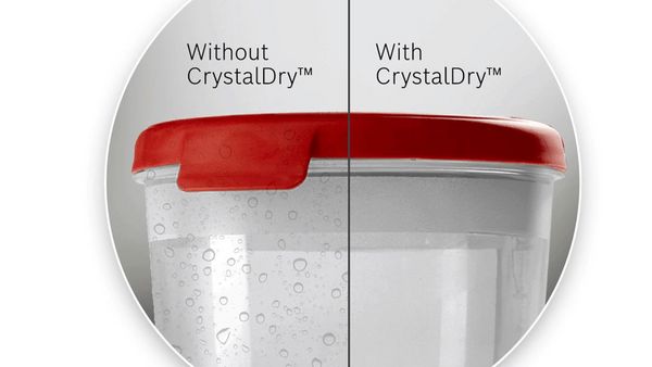 Difference between using and not using CrystalDry 