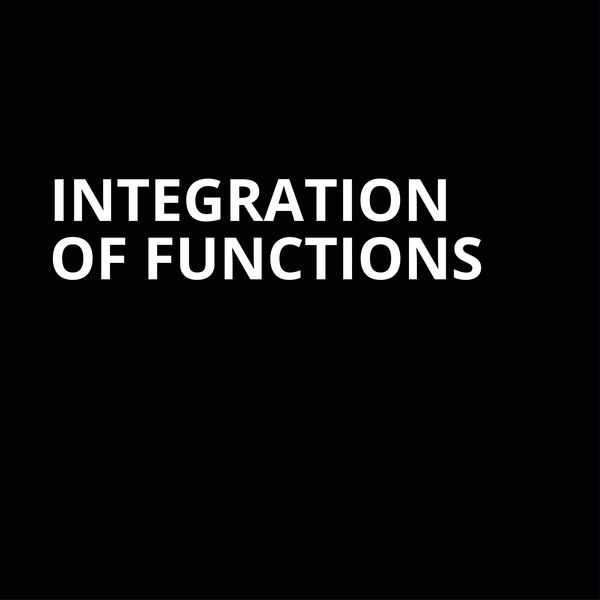 Integration of functions