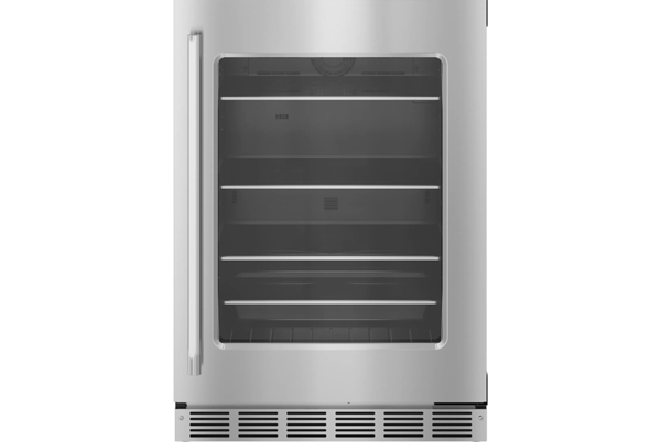 Réfrigérateur avec porte en verre