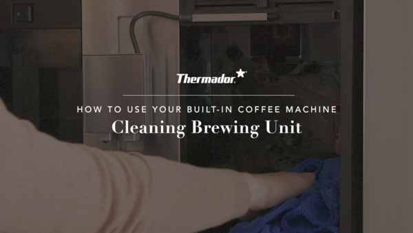How to Clean the Brewing Unit on Your Built-in Coffee Machine