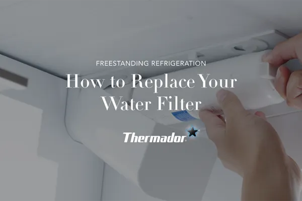 How to Replace the Water Filter in Your Freestanding Refrigerator