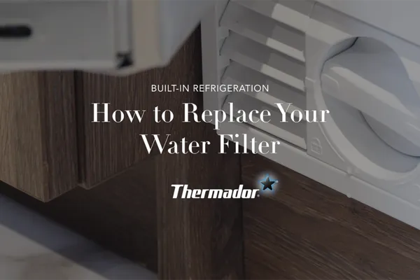 Comment remplacer le filtre à eau de votre réfrigérateur encastré