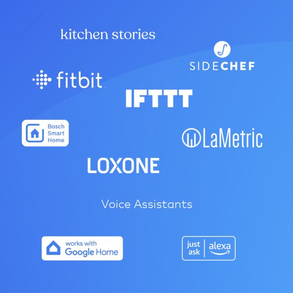 Smart home appliances with Home Connect