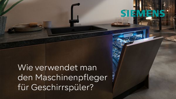 Siemens Maschinenpfleger für Geschirrspüler
