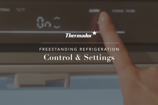 Thermador Freestanding Refrigeration Controls