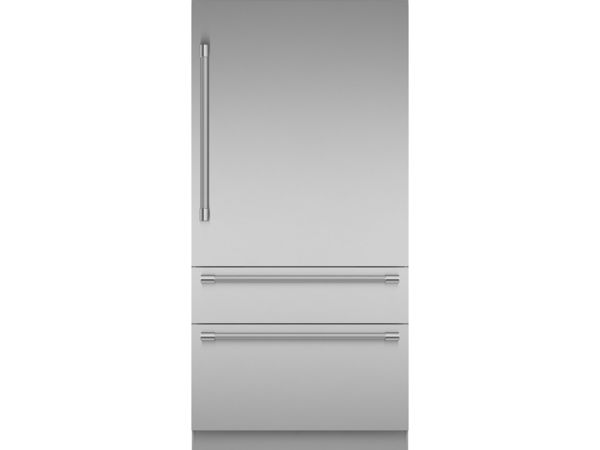 Réfrigérateur encastré avec congélateur dans le bas 36 pouces