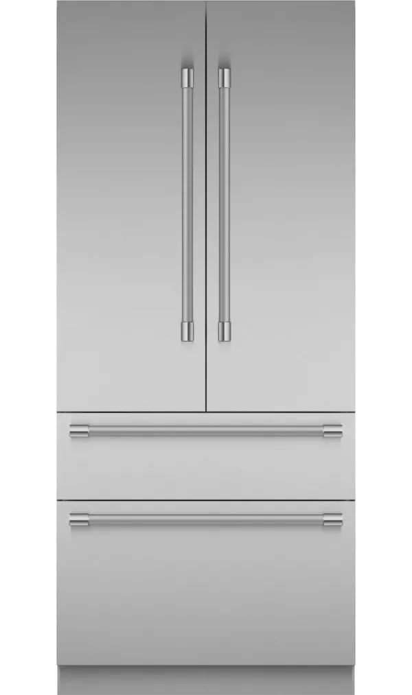 30 inch Bottom Mount Built-in Refrigerator Panel Ready with ice maker &  internal water dispenser