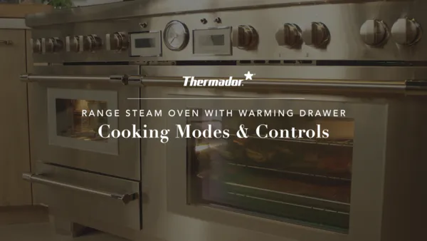Thermador Steam Oven Steam Oven Range Cooking Modes Controls