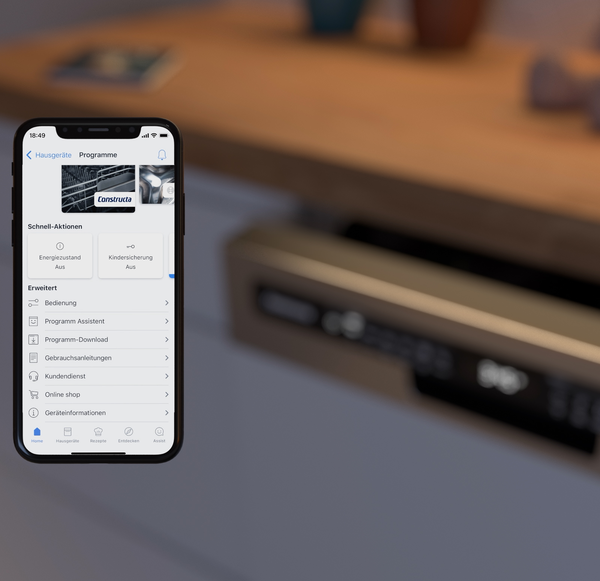 Home Connect mit Eco-Line Geschirrspüler