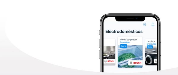 Vista de los electrodomésticos en la app Home Connect