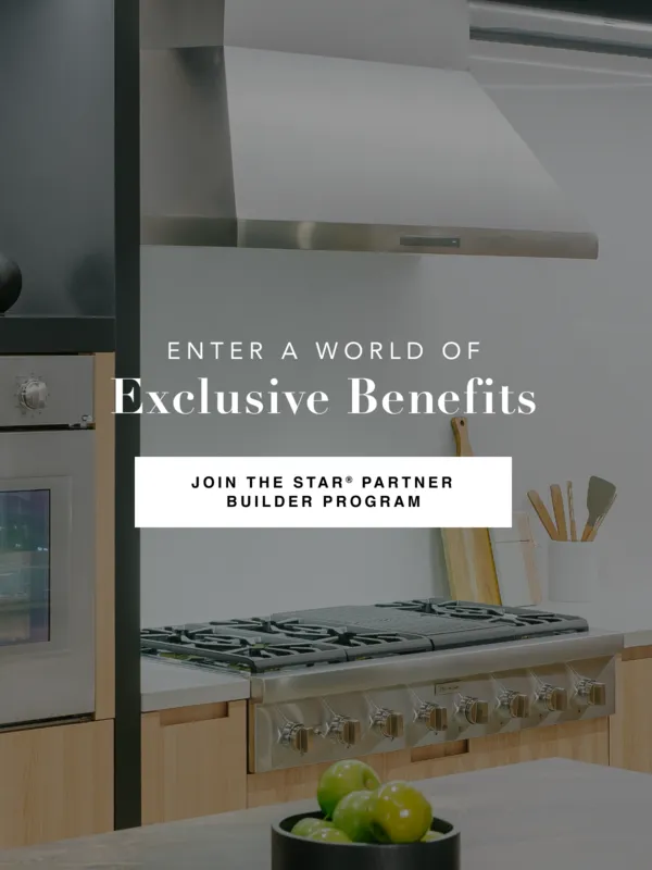 Enter a world of exclusive benefits - join the star partner builder program
