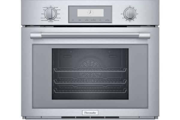 Thermador single wall oven with steam and convection