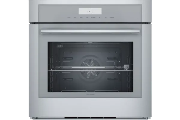 Thermador single wall oven with true convection oven