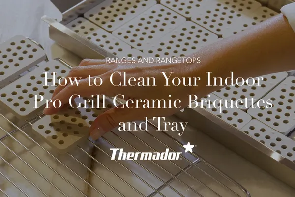 How to Clean Your Indoor Pro Grill Ceramic Briquettes and Tray