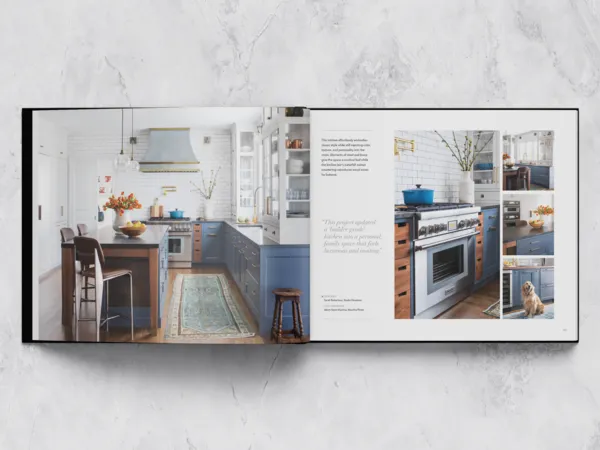 thermador kitchen remodel kitchen couture design book open spread