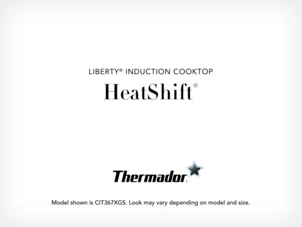 thermador induction cooktop guide induction technology heatshift