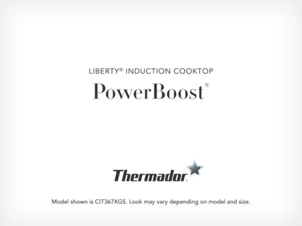 thermador induction cooktop guide induction technology powerboost