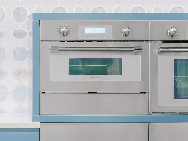 Speed oven and warming drawer config