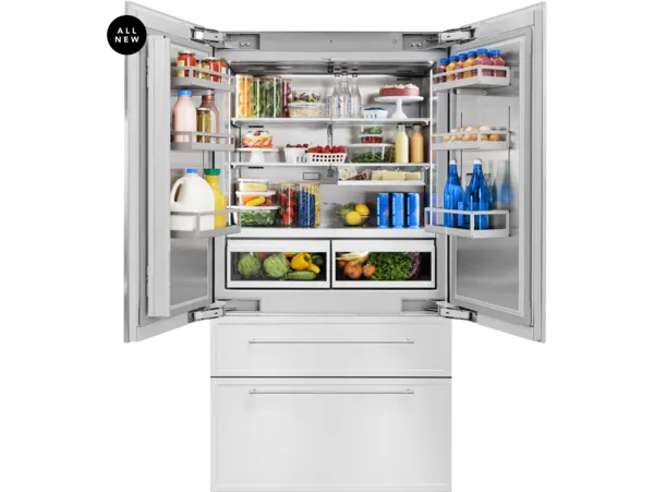 48-inch Built-in Bottom Freezer with Masterpiece® custom panel