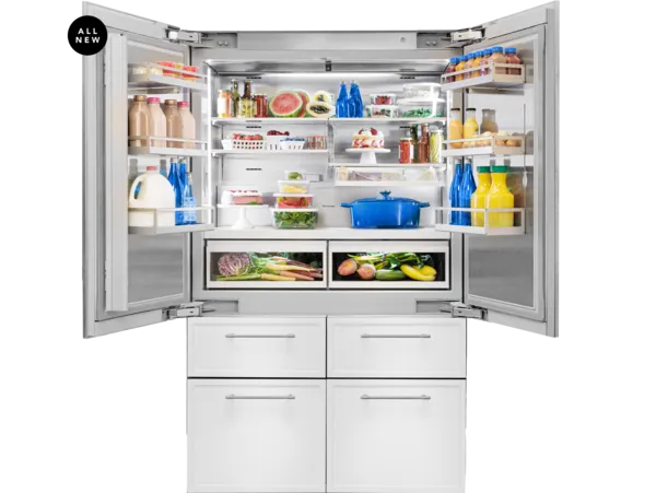 thermador refrigerator 48 inch bottom freezer refrigerator custom panel