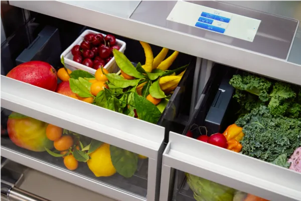 thermador smart refrigerators wifi refrigerators thermafresh pro drawers produce