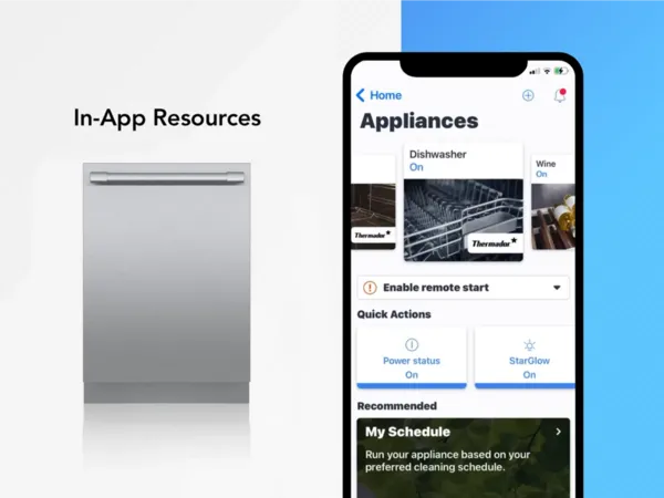 thermador smart dishwashers home connect benefits video 